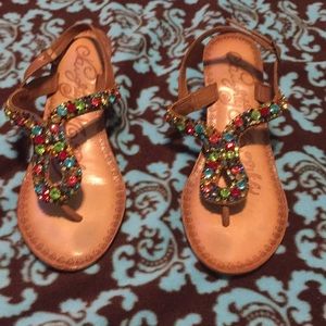 Multi color diamond  heels